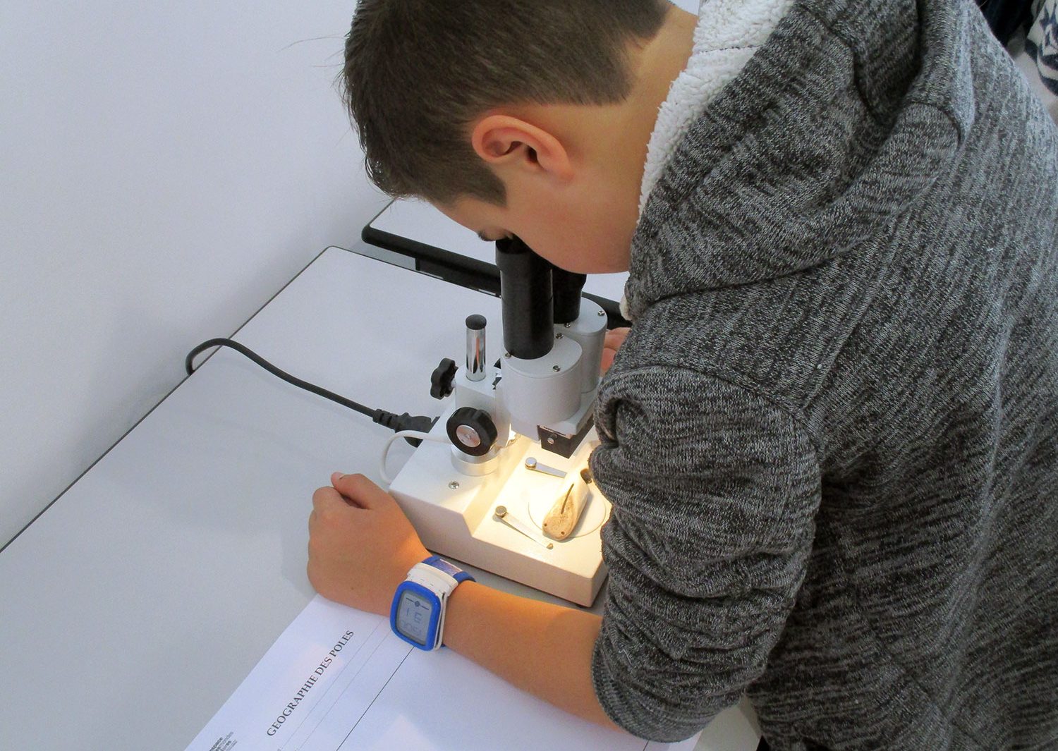 Atelier microscope