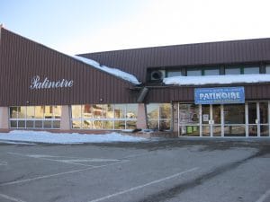 Ancienne patinoire de Prémanon (Jura) extérieur