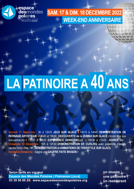 Les 40 ans de la patinoire