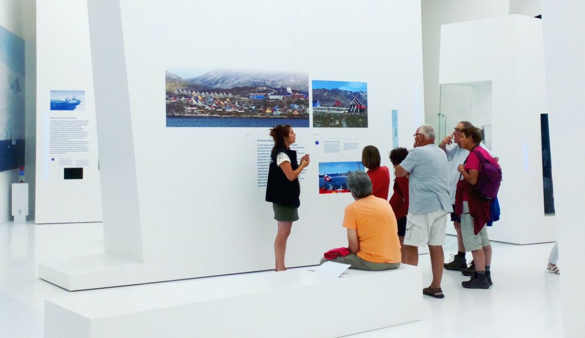 Visite guidée avec un médiateur culturel de l'Espace des mondes polaires.