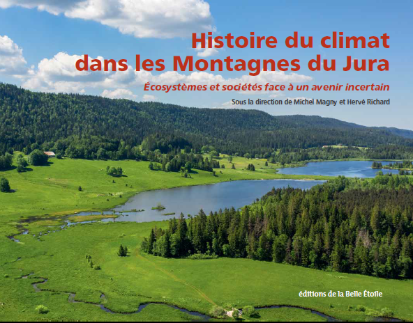 Couverture du livre de Michel Magny et Hervé Richard, Tourbière et lacs de Bellefontaine