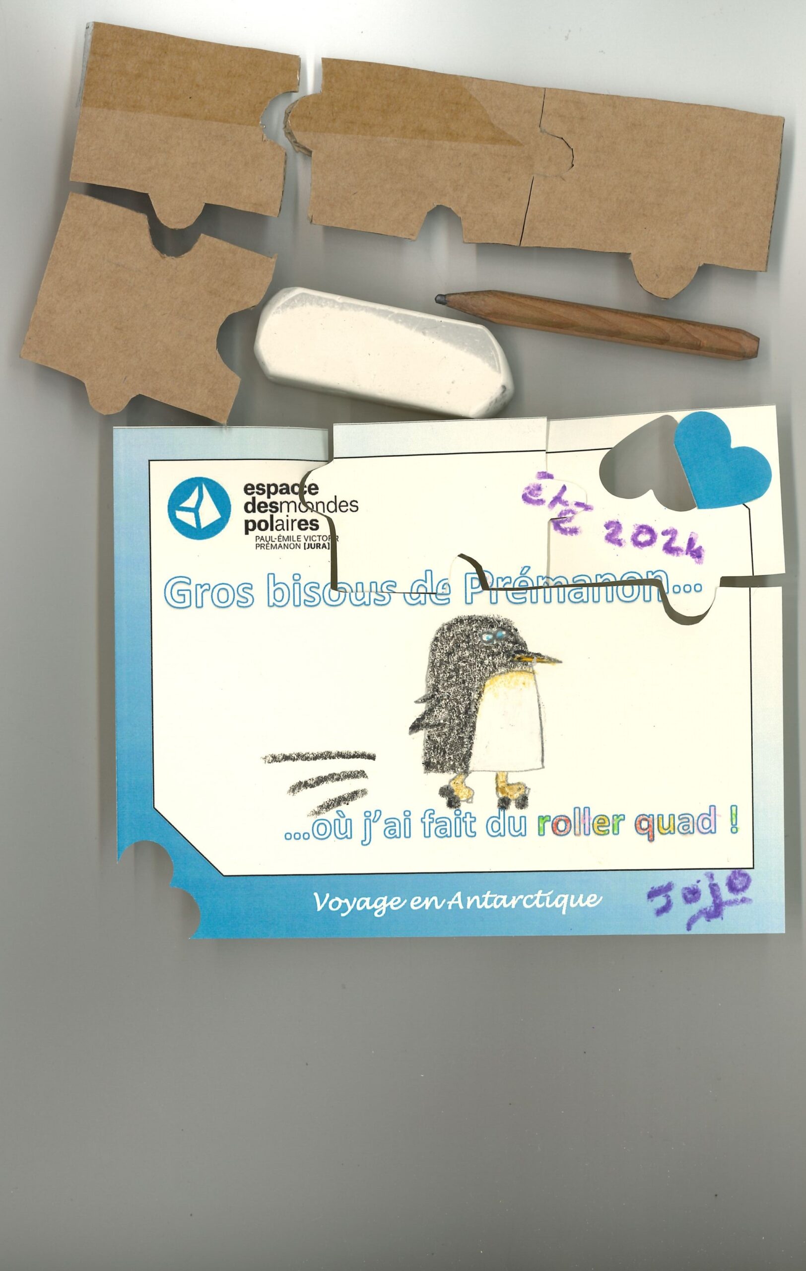 Atelier Fabrique une carte puzz'tale